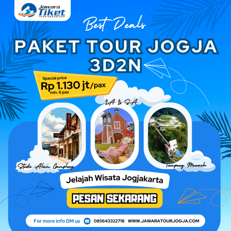 Paket Wisata Jogja Recommended