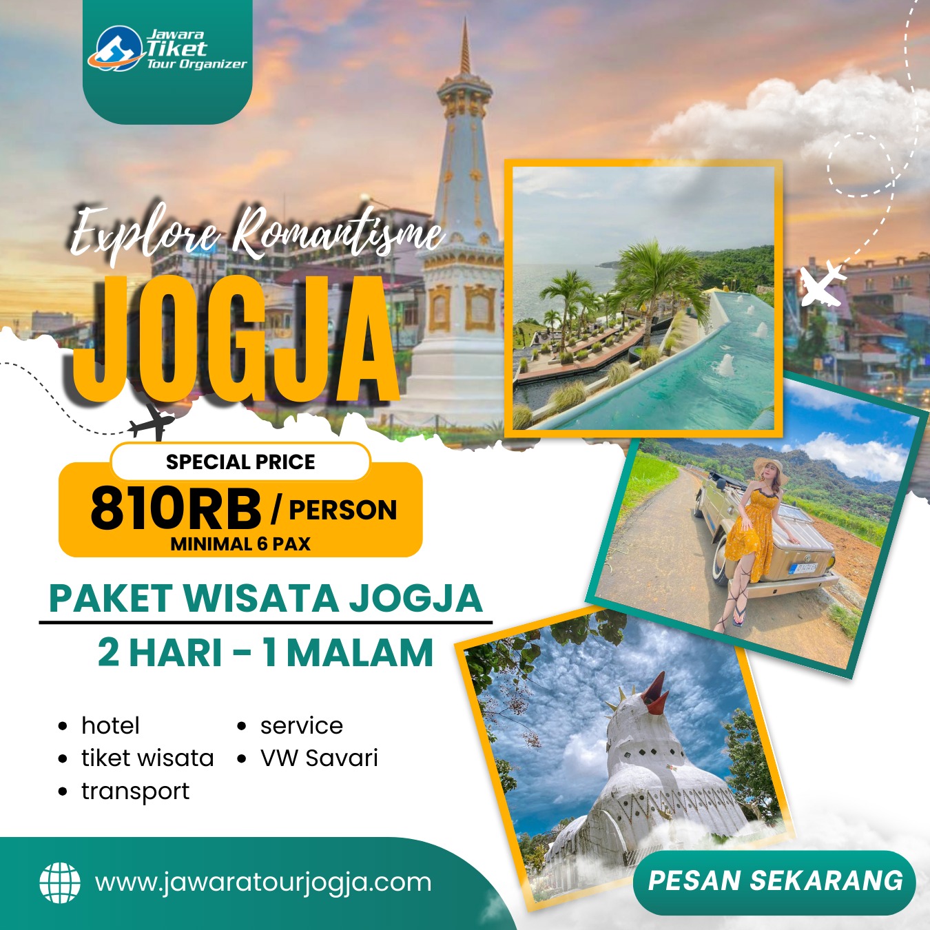 Paket Wisata Jogja 2D1N Dari Sunrise Sampai Sunset 810rb pax Paket Wisata Jogja 2D1N Dari Sunrise Sampai Sunset 810rb pax