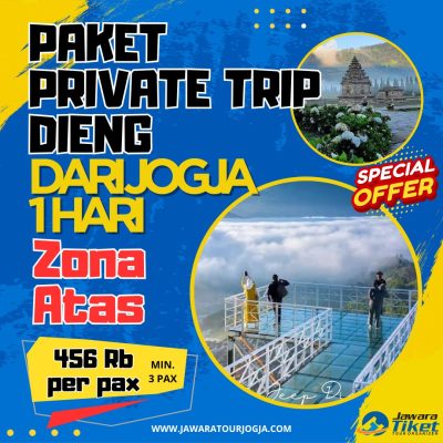 paket private trip dieng dari jogja megelang