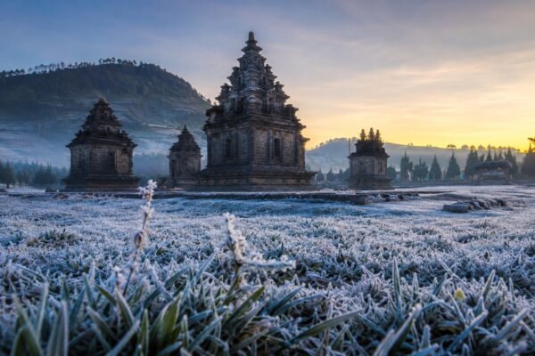 candi arjuna membeku