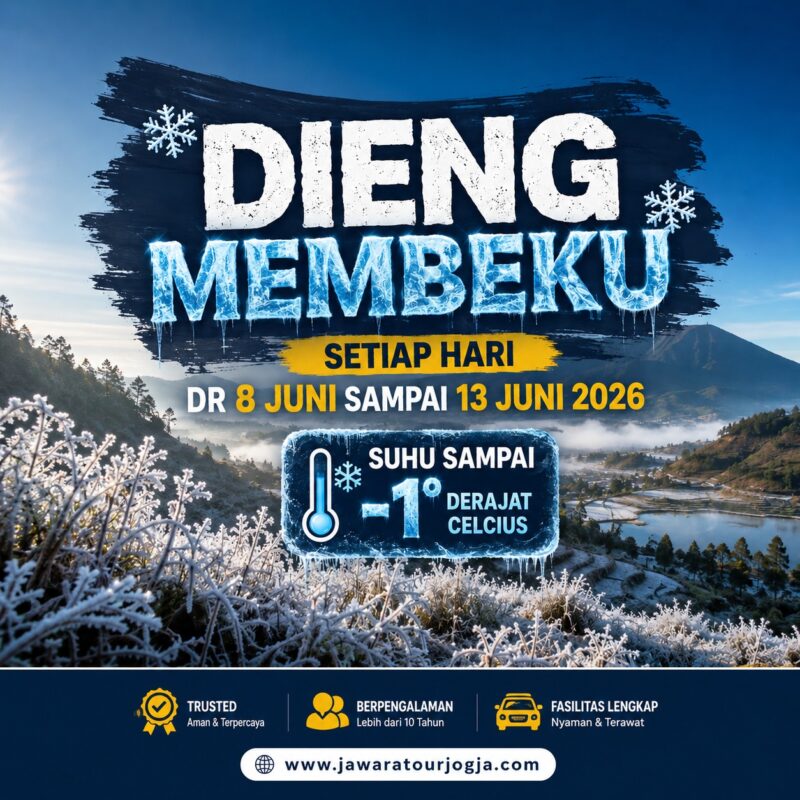 Dieng membeku setiap hari
