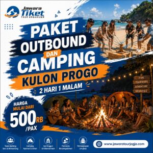 PAKET OUTBOUND DAN CAMPING KULON PROGO 2 HARI 1 MALAM
