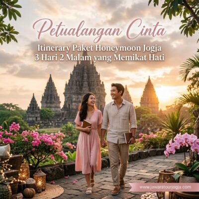 Itinerary Paket Honeymoon Jogja 3 Hari 2 Malam yang Memikat Hati