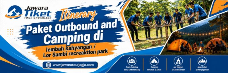 Intinerari PAKET OUTBOUND DAN CAMPING KULON PROGO 2 HARI 1 MALAM