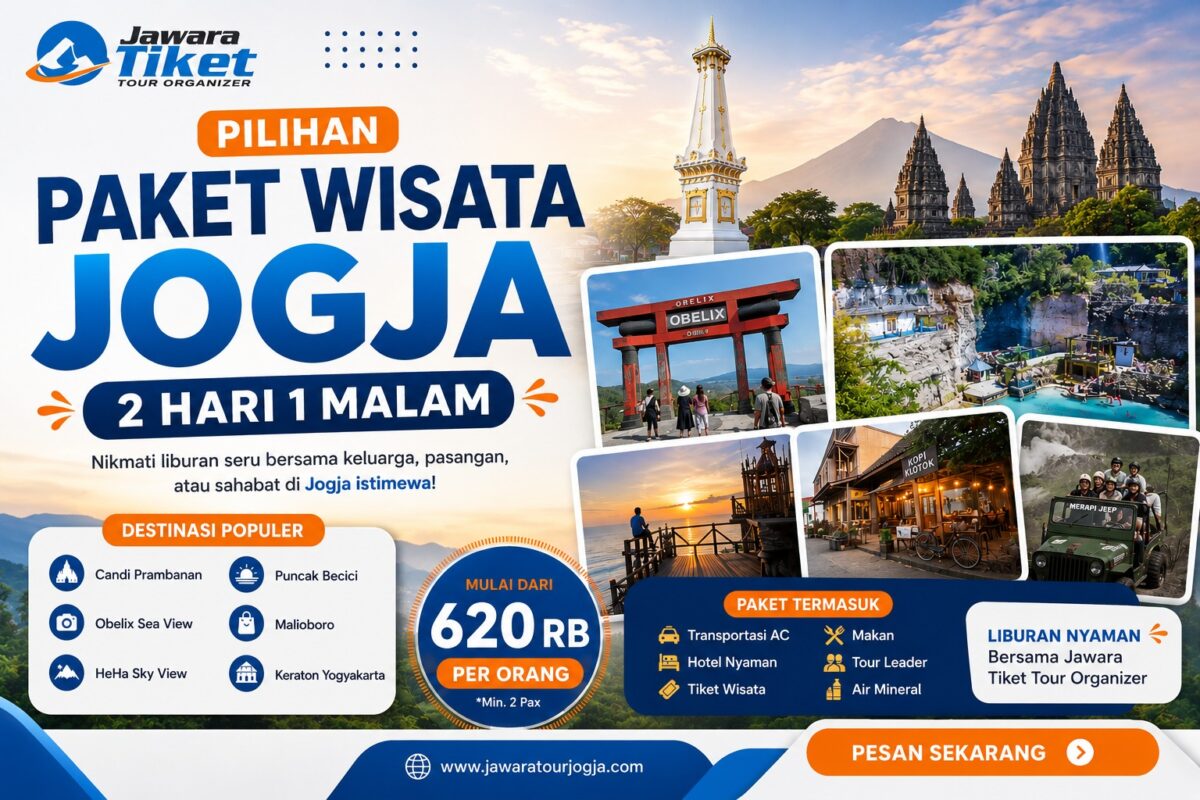 Paket Wisata Jogja Recommended