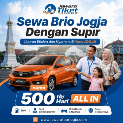 sewa mobil brio jogja dengan sopir