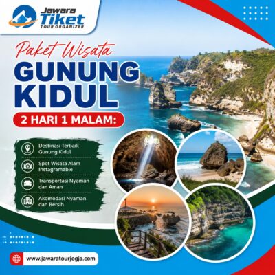 Paket Wisata Gunung Kidul 2 Hari 1 Malam