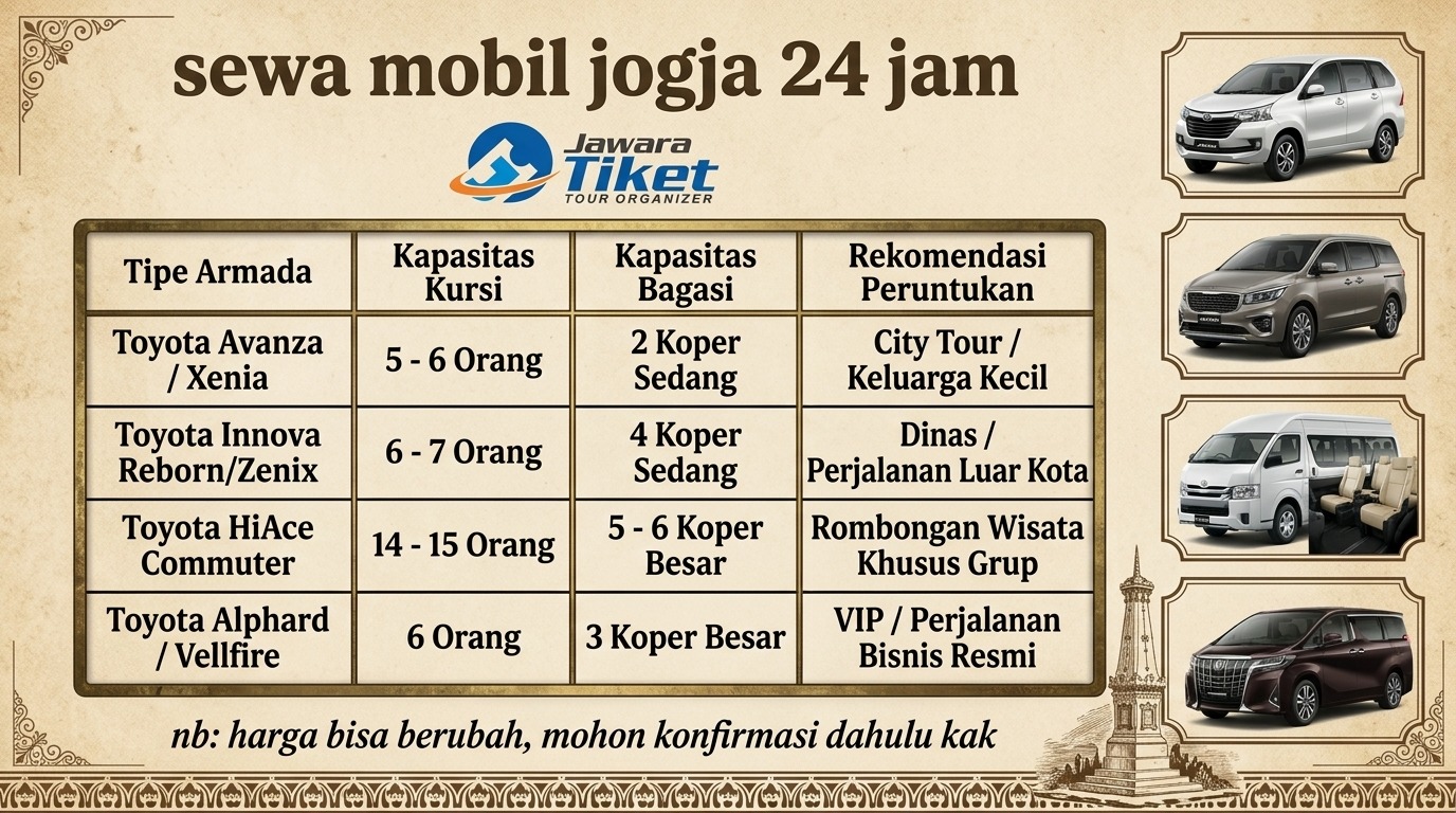 Paket Wisata Jogja Recommended