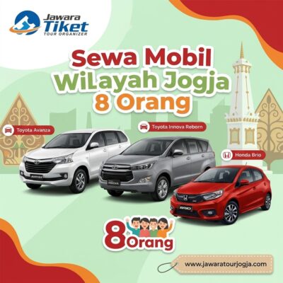Sewa Unit Mobil Wilayah Jogja 8 Orang