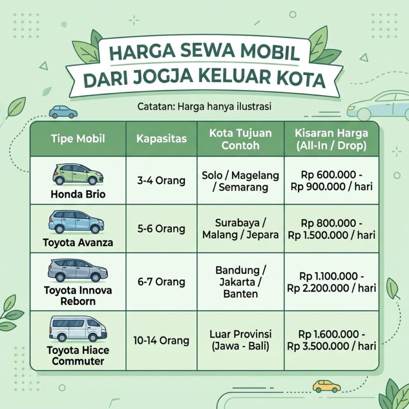 Paket Wisata Jogja Recommended