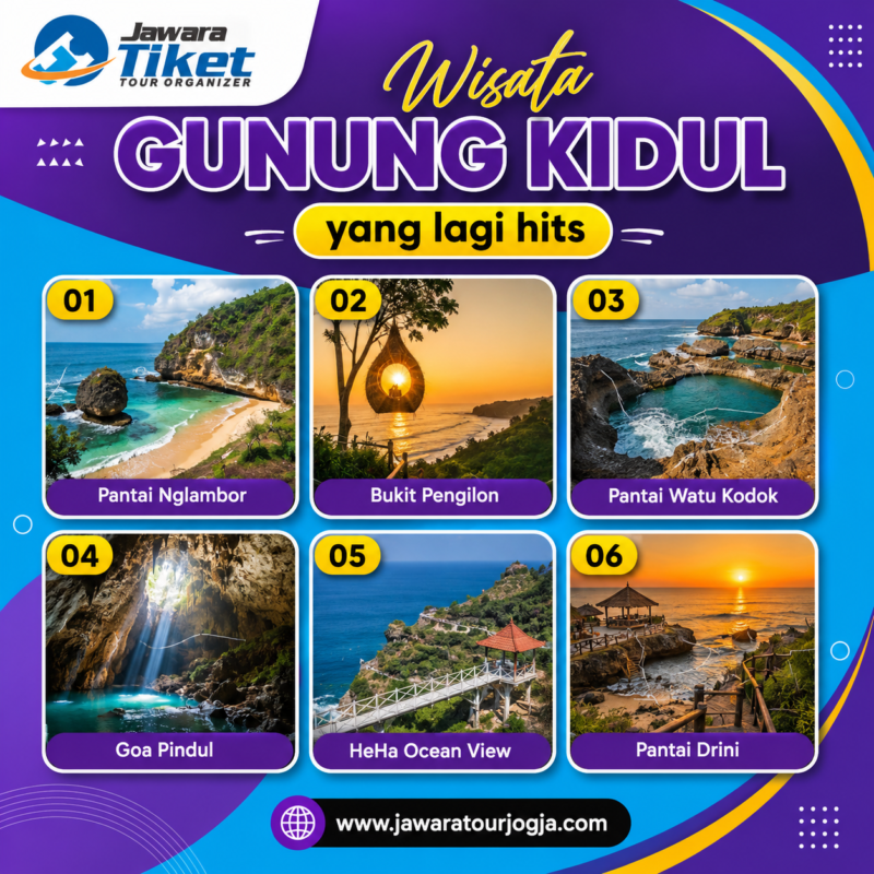 Paket Wisata Jogja Recommended