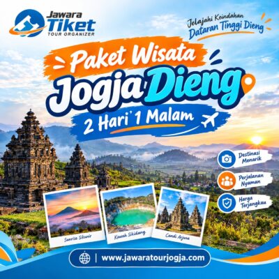 Paket Wisata Jogja Dieng 2 Hari 1 Malam