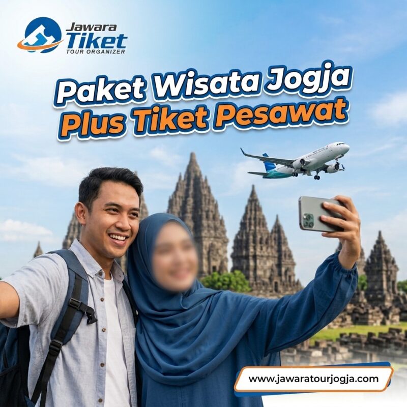 Paket Wisata Jogja Plus Tiket Pesawat