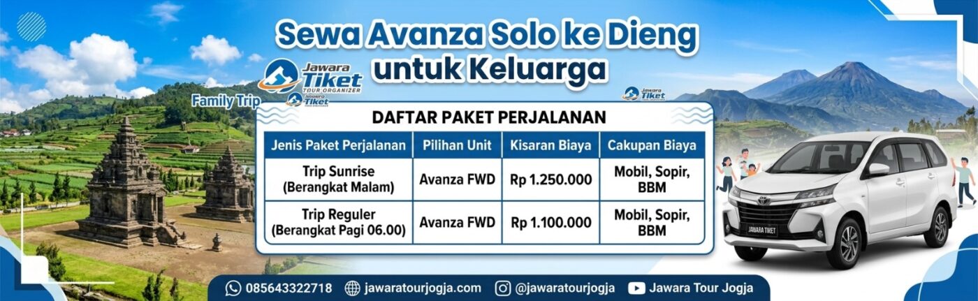 Paket Wisata Jogja Recommended
