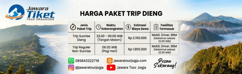 Sewa Hiace Commuter Solo ke Dieng