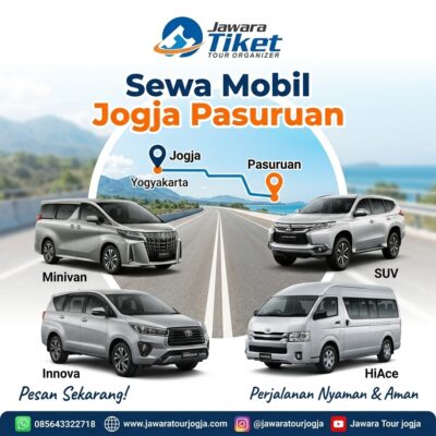Sewa Mobil Jogja Pasuruan