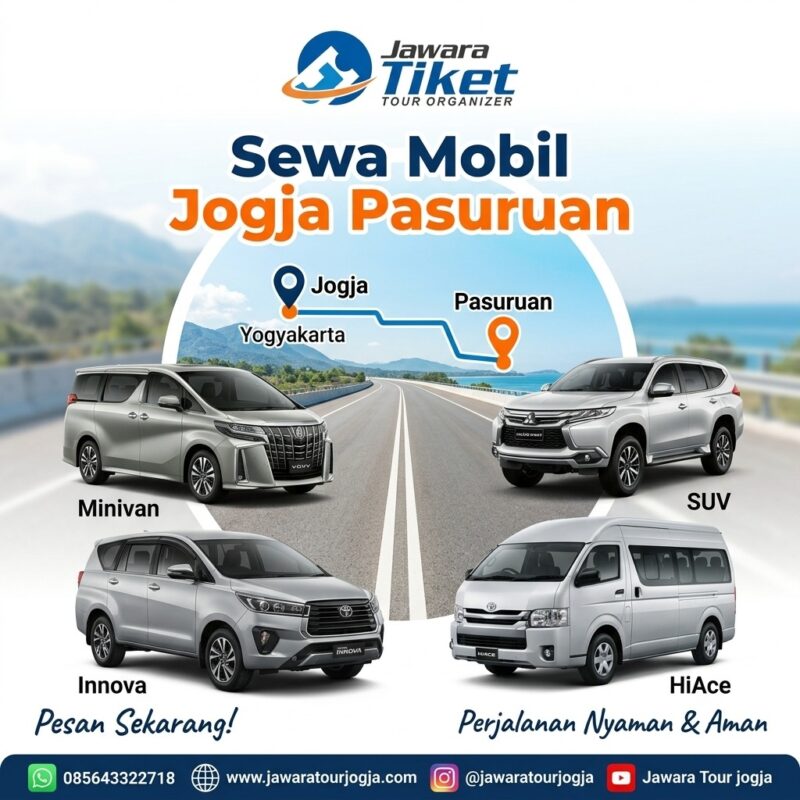 Sewa Mobil Jogja Pasuruan