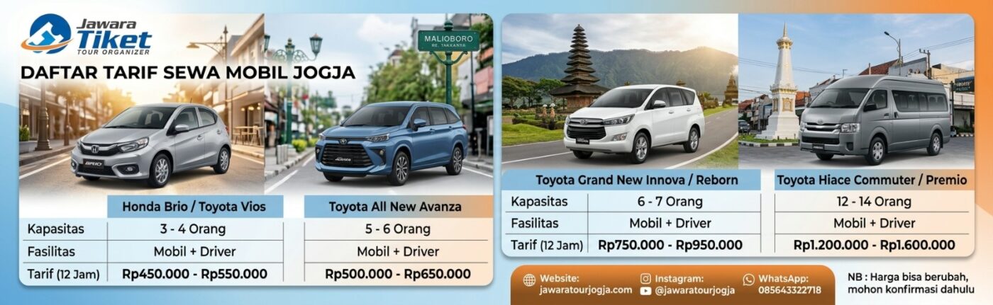 Paket Wisata Jogja Recommended