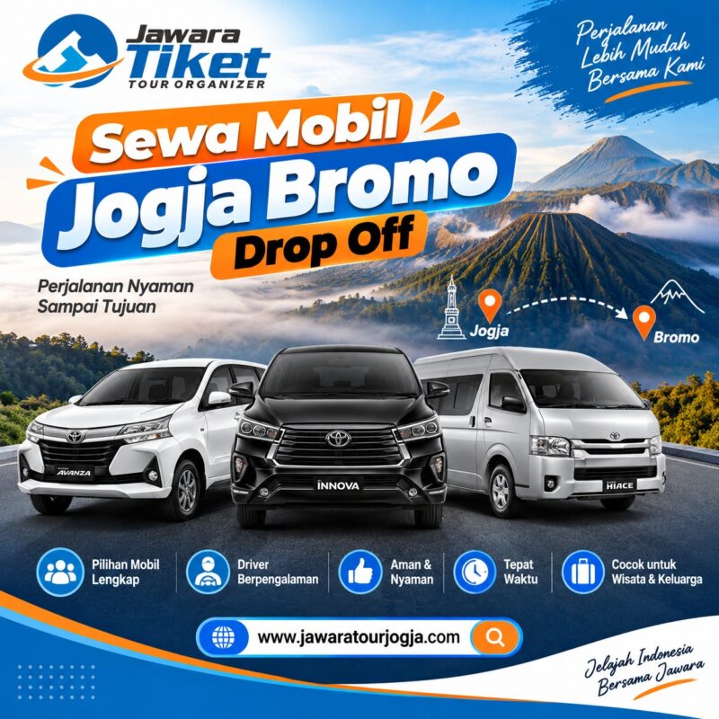 Sewa Mobil Jogja Bromo Drop Off