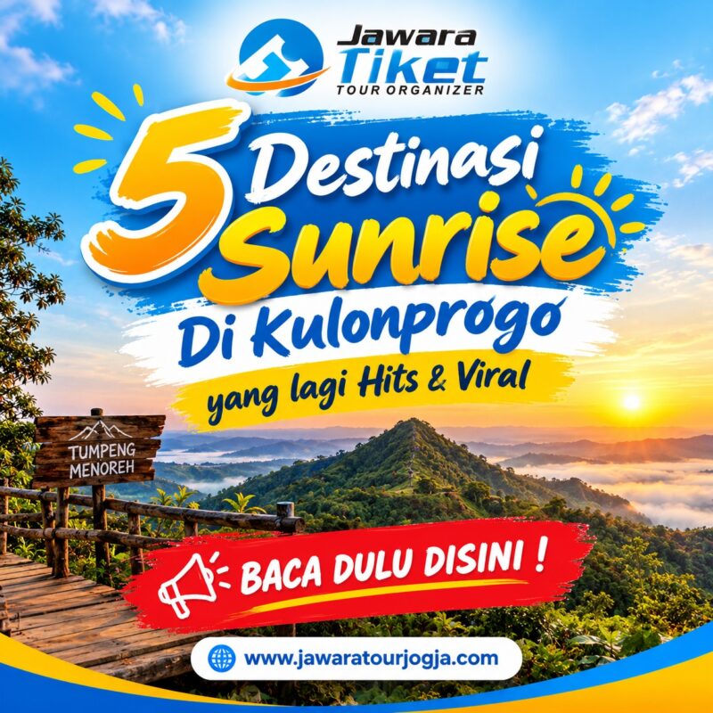 5 destinasi Sunrise di Kulonprogo