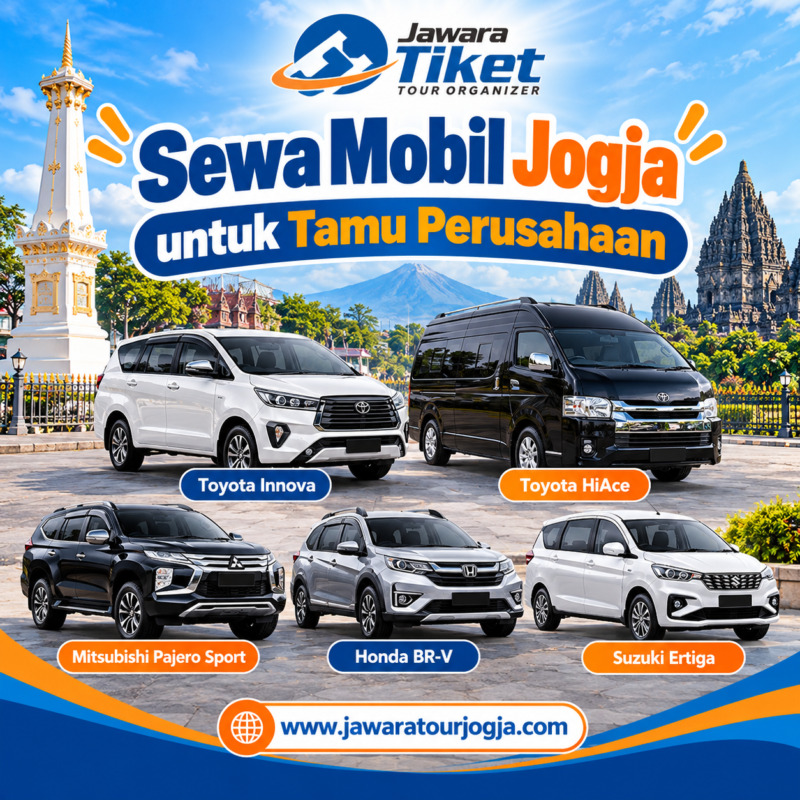 Sewa Mobil Jogja untuk Tamu Perusahaan