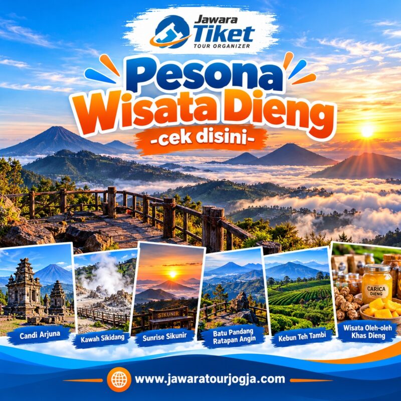 Perjalanan Wisata Purwokerto ke Dieng