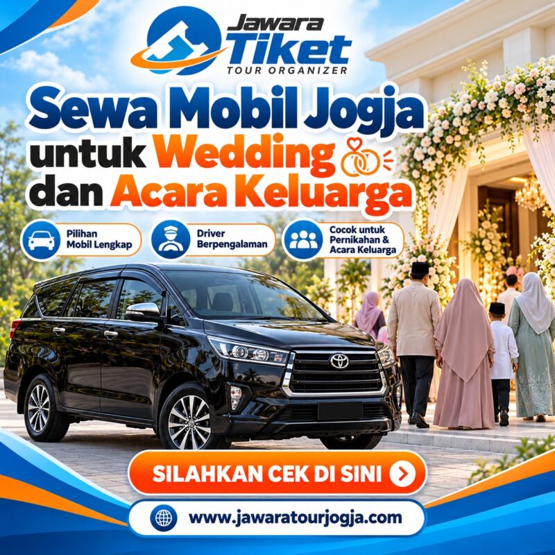 Sewa Mobil Jogja untuk Wedding dan Acara Keluarga