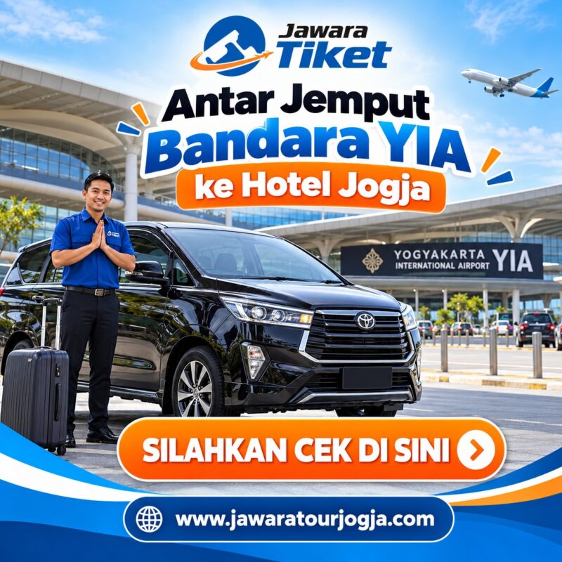 Antar jemput Bandara YIA ke hotel Jogja