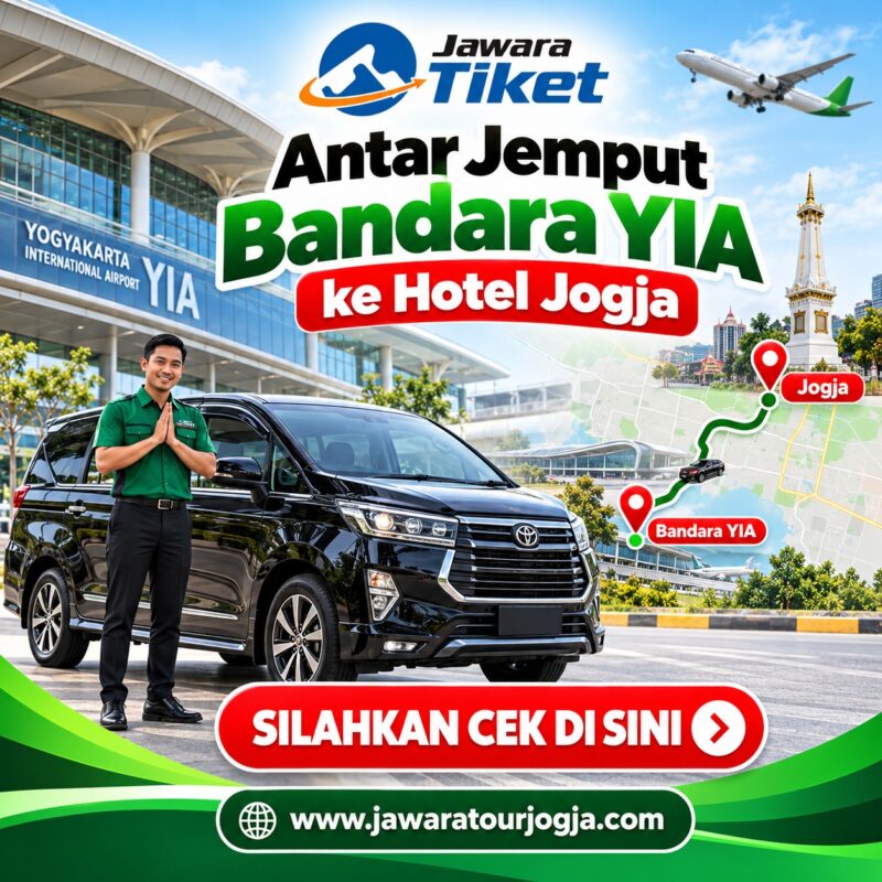 Antar jemput Bandara YIA ke hotel Jogja