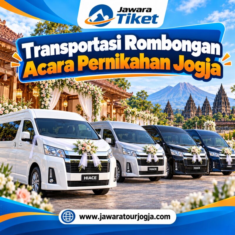 Transportasi Rombongan Acara Pernikahan Jogja