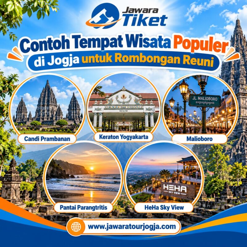 Paket Wisata Jogja untuk Reuni Sekolah